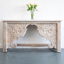 Switch Heidi Hand Carved Wooden Console Table 3 image