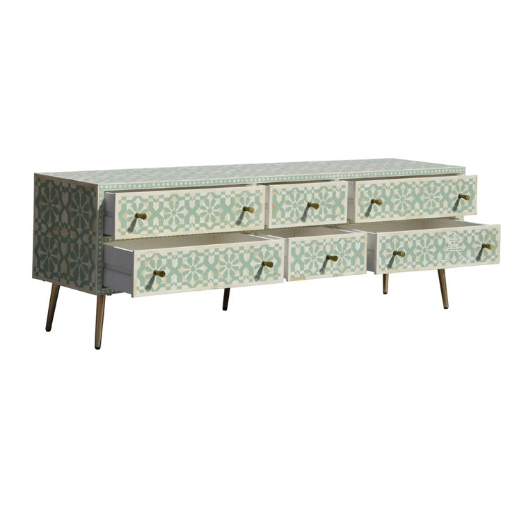 Jessica Bone Inlay TV Cabinet