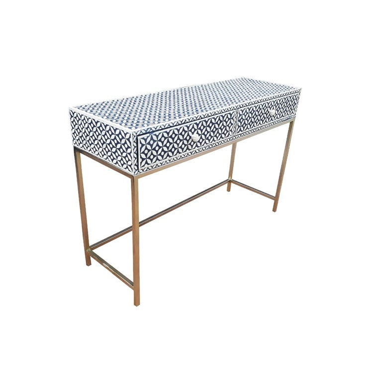 Lolla Bone Inlay Console Table