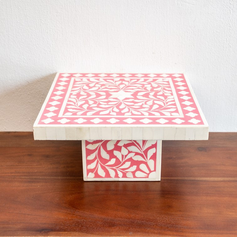 Judy Bone Inlay Cake Stand