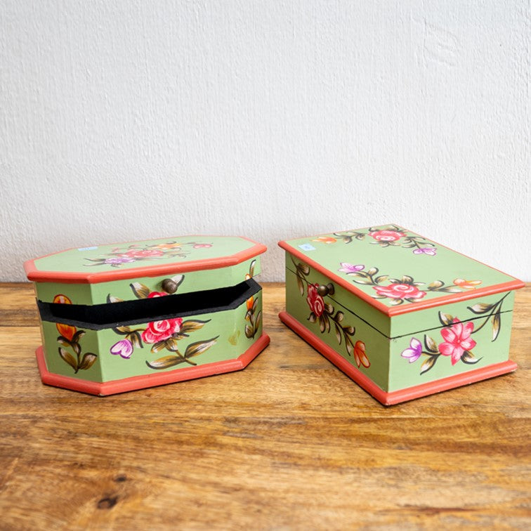 Rama Hand Painted Wooden Box
