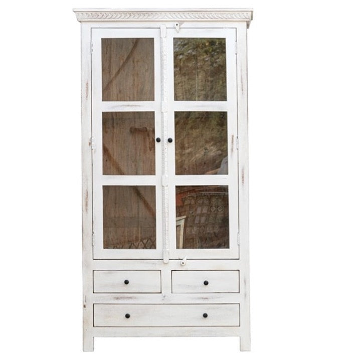 Hari Carved bookcase