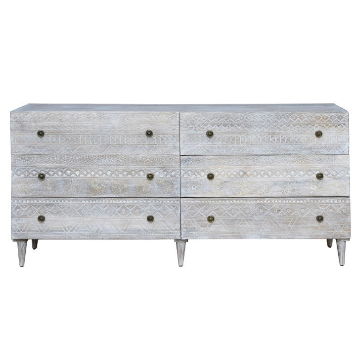 Cuoco Hand Carved SideBoard