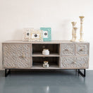 Switch Cora Hand Carved Wooden TV Cabinet 2 image