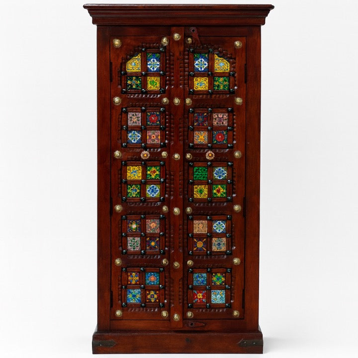 Joy Hand Carved Almirah