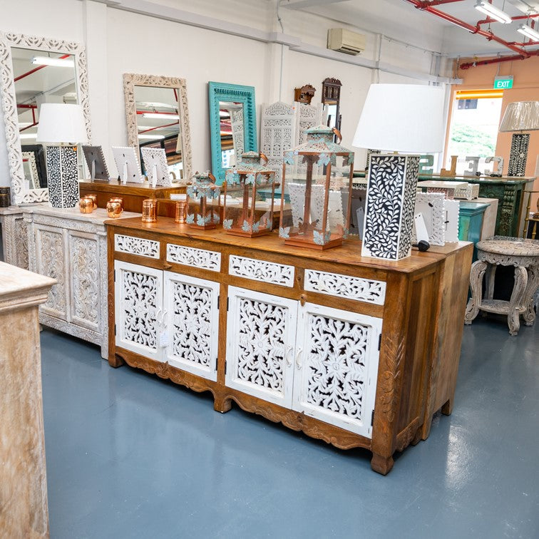 Hubi Hand Carved  Buffet