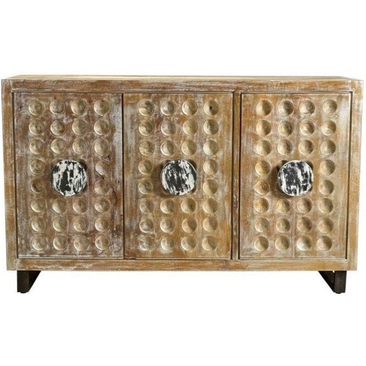 Hadden Hand Carved Wooden SideBoard