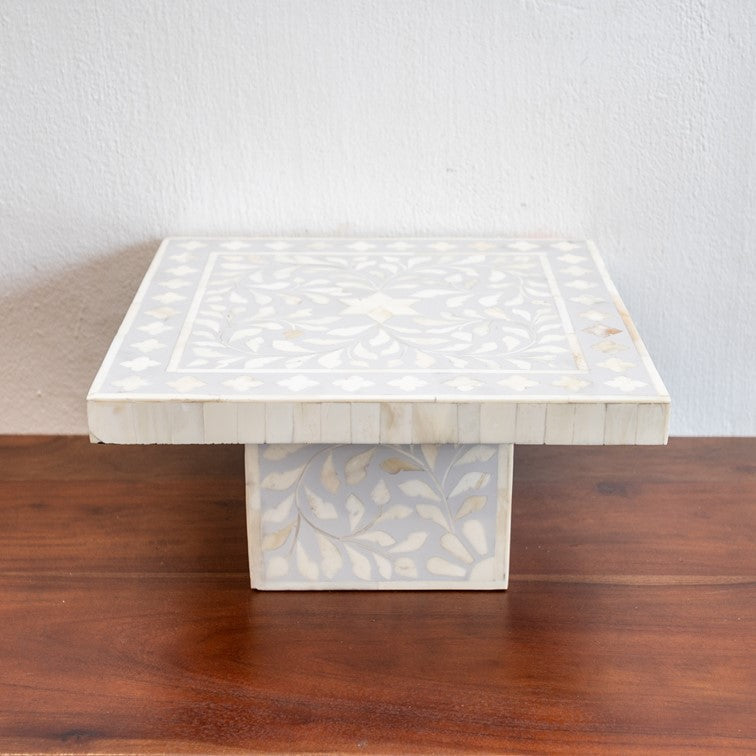 Judy Bone Inlay Cake Stand