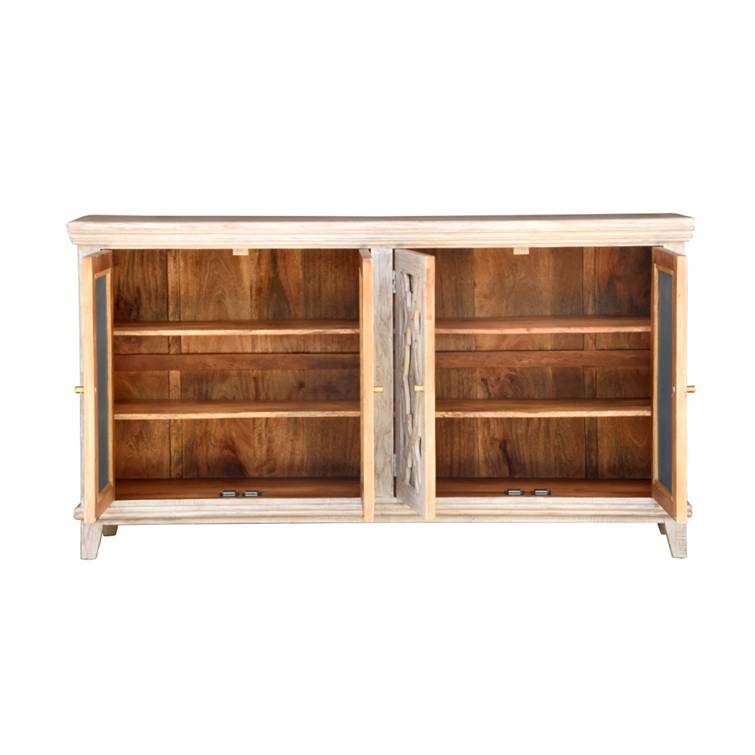Kavin Hand Carved Side Board