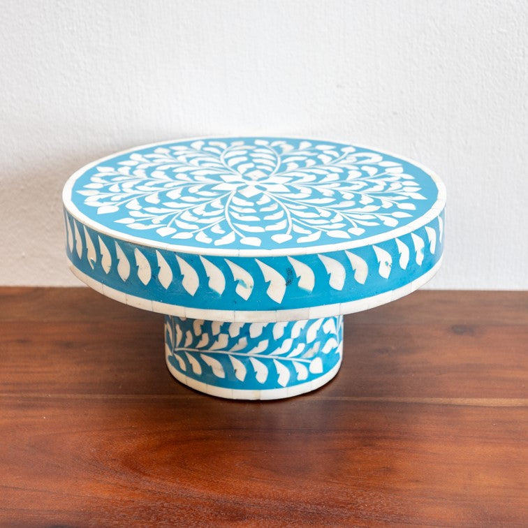 Judy Bone Inlay Cake Stand