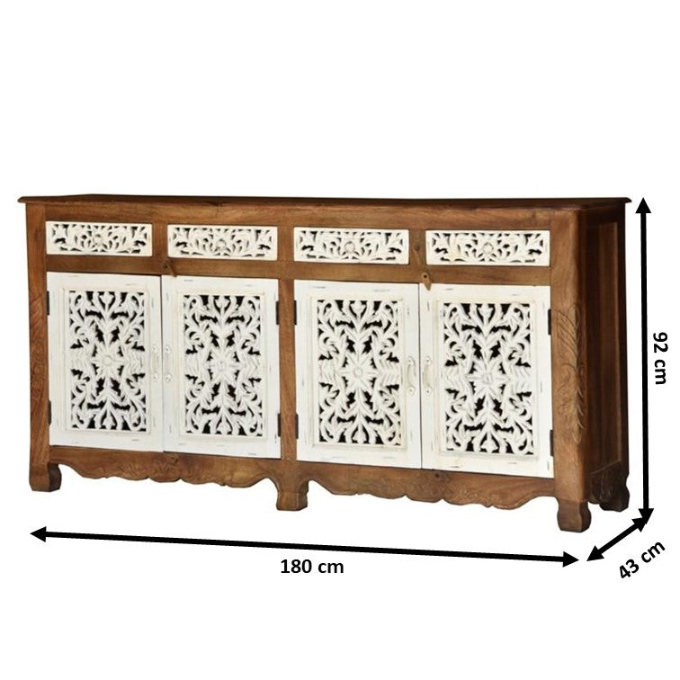Hubi Hand Carved  Buffet