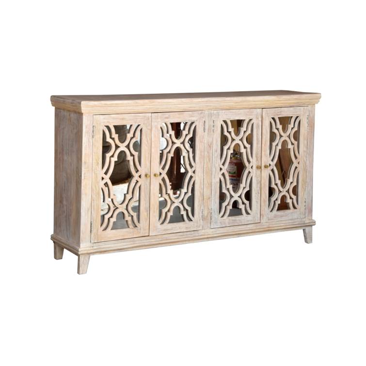 Kavin Hand Carved Side Board