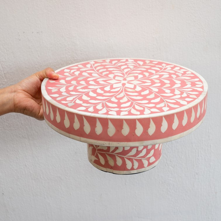 Judy Bone Inlay Cake Stand