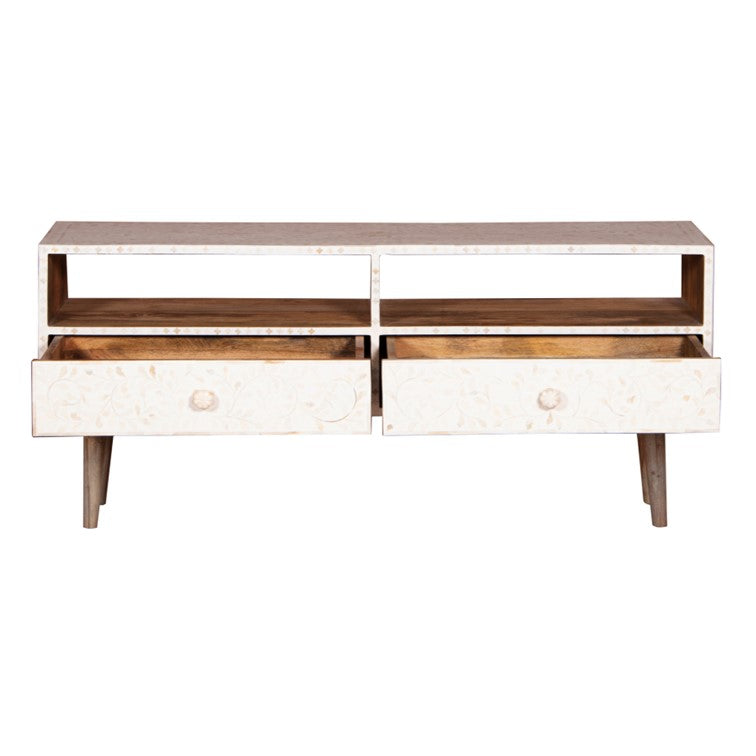 Massa Bone Inlay TV Console