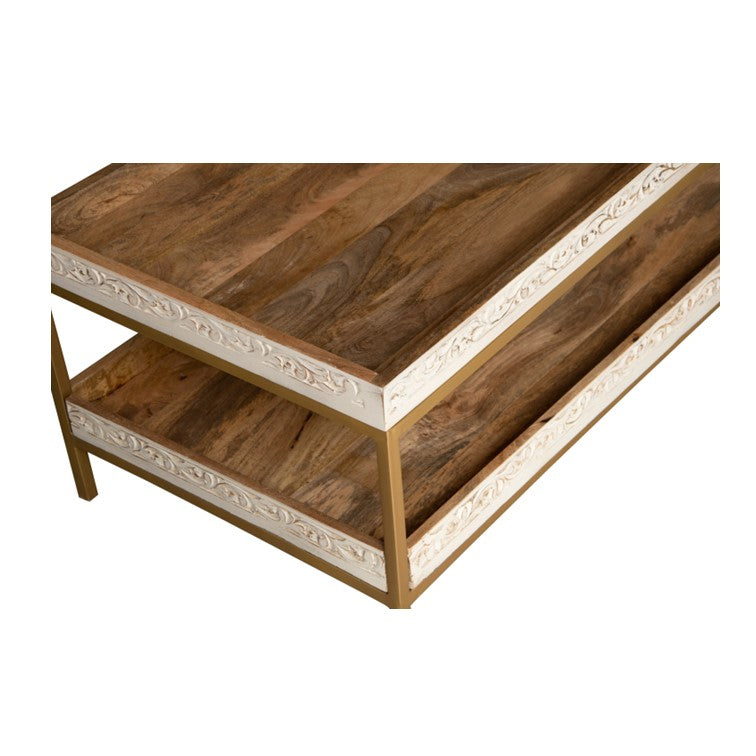 Viva Carved Coffee Table