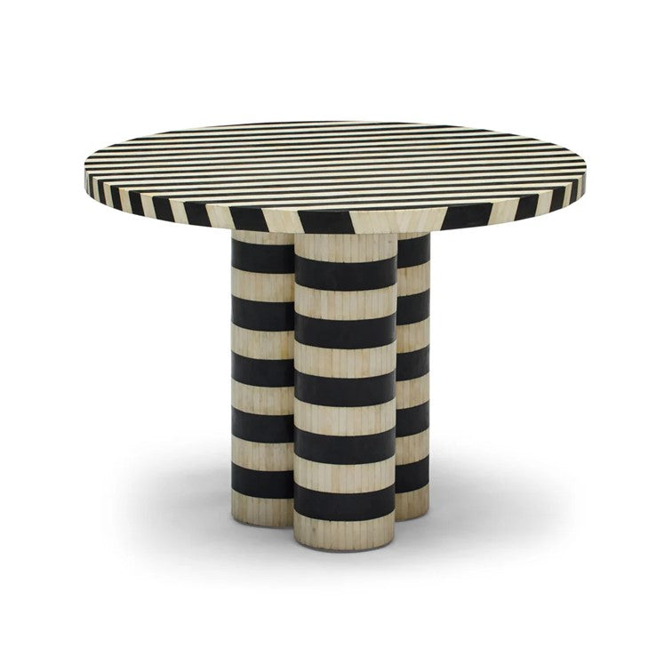 Julian Bone Inlay Nesting Dining Table