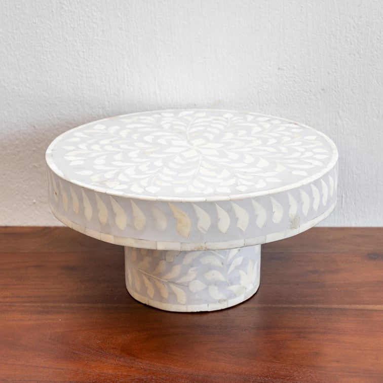 Judy Bone Inlay Cake Stand