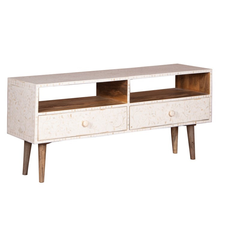 Massa Bone Inlay TV Console