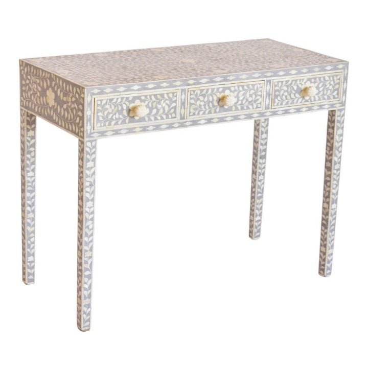 Anton Bone Inlay Console Table