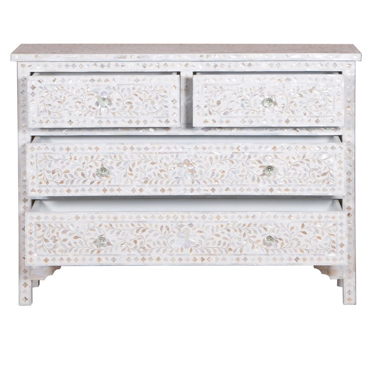 Colin Mother of Pearl Inlay Chest of Drawer
