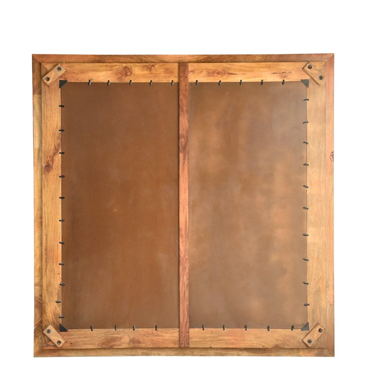 Isabela Hand Carved Wooden Mirror