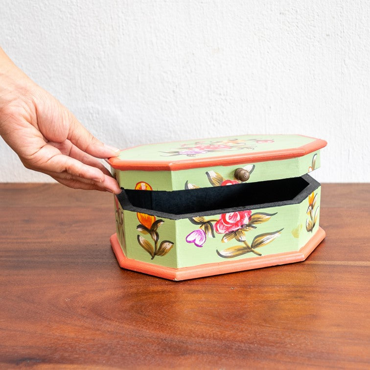 Rama Hand Painted Wooden Box