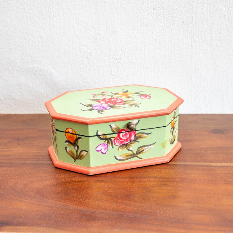 Rama Hand Painted Wooden Box
