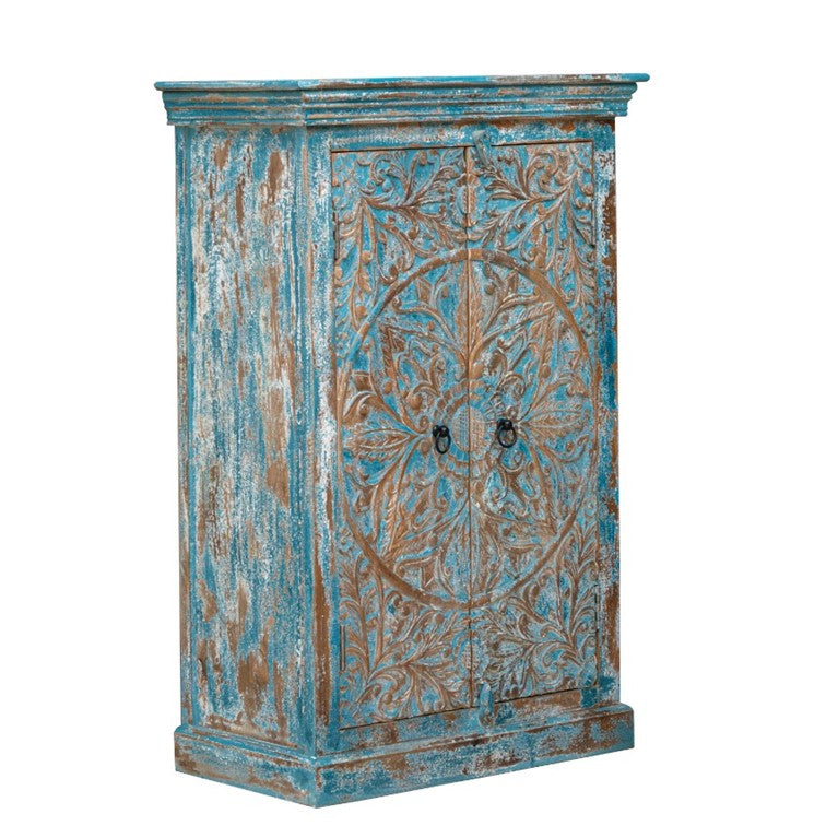 Megha Hand Carved Cabinet