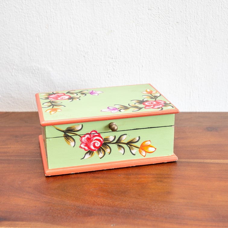 Rama Hand Painted Wooden Box