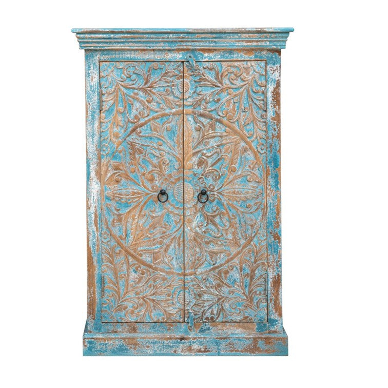 Megha Hand Carved Cabinet
