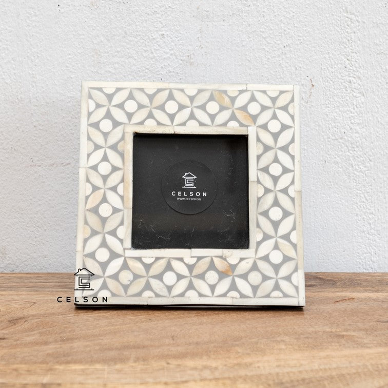 Kaz Bone Inlay Photo Frame