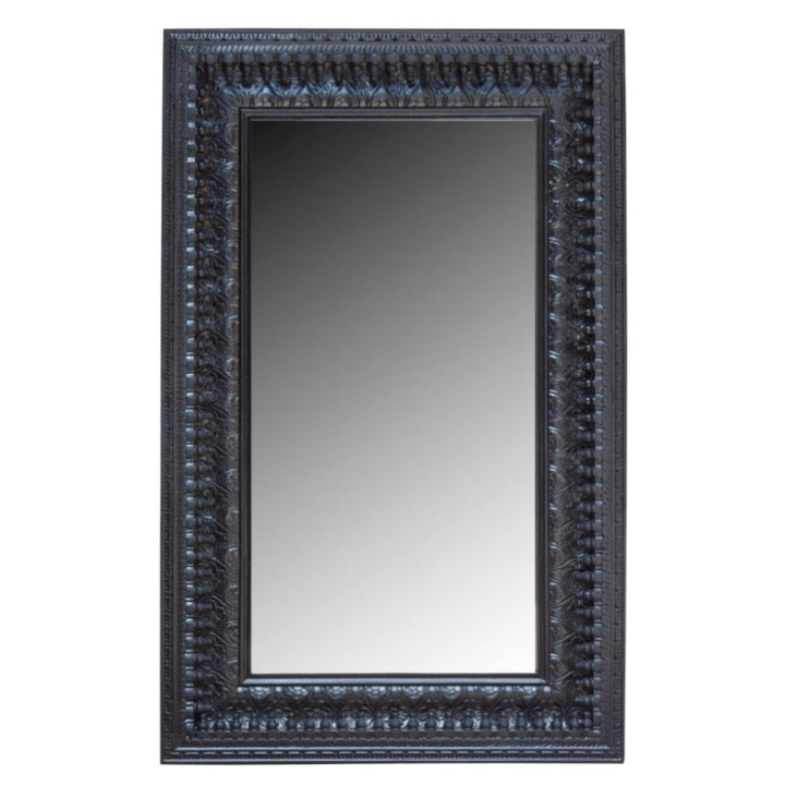 Jace Hand Carved Wooden Mirror