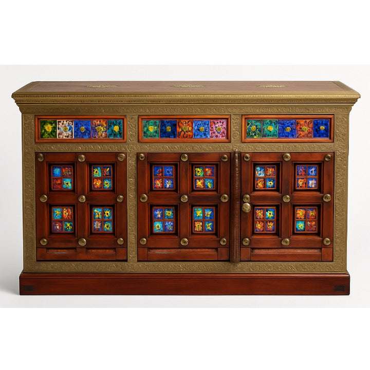 Adam Hand Carved Sideboard