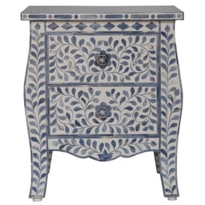 Hayley Bone Inlay Bedside