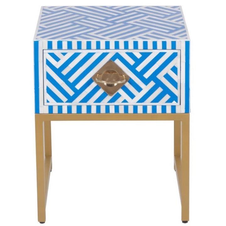 Grace Bone Inlay Bedside