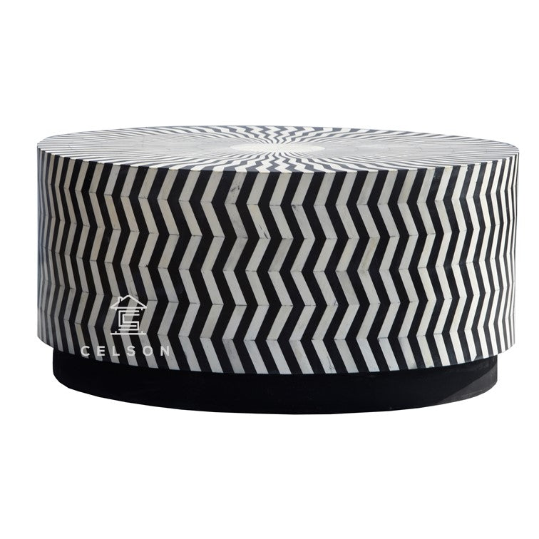 Janet Bone Inlay Coffee Table