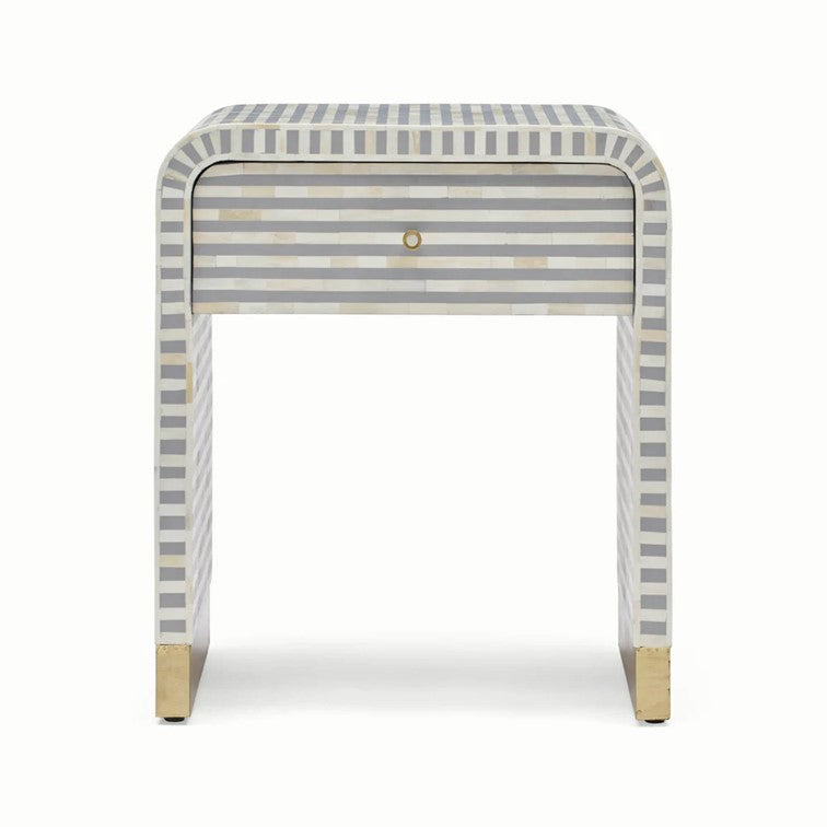 Debbi Bone Inlay Bedside