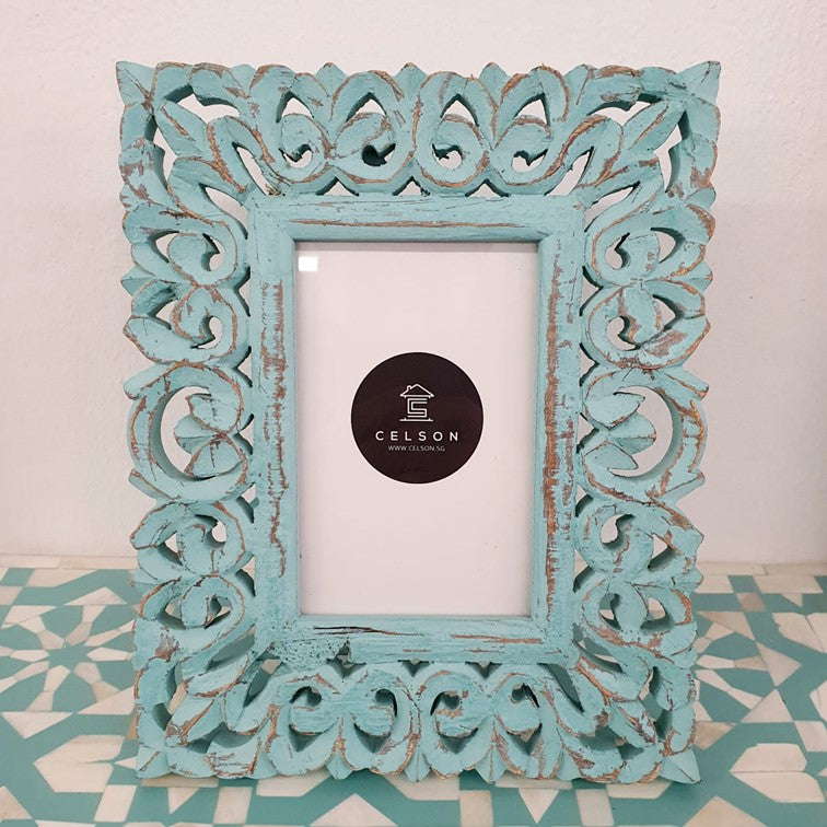 Howard Hand Carved Photo Frame