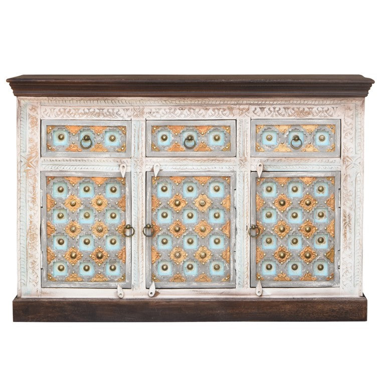 Wiki Hand Carved Wooden Buffet