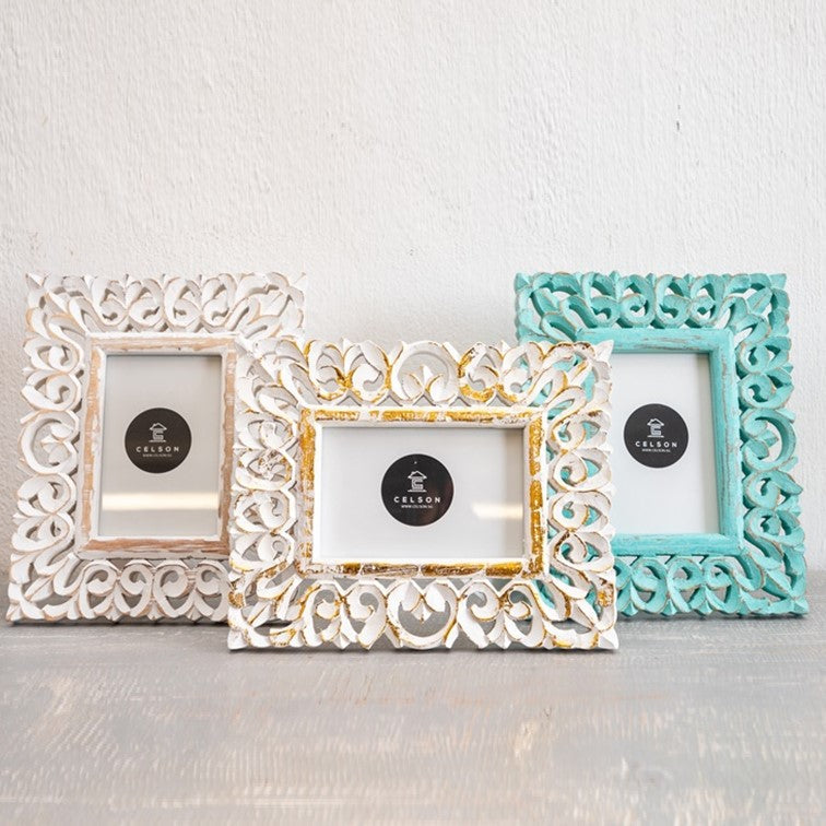 Howard Hand Carved Photo Frame