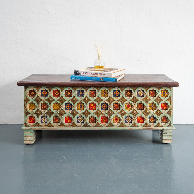 Keira Brass & Tile Heritage Trunk