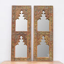 Switch Rama Hand Carved Wooden Mirror 3 image