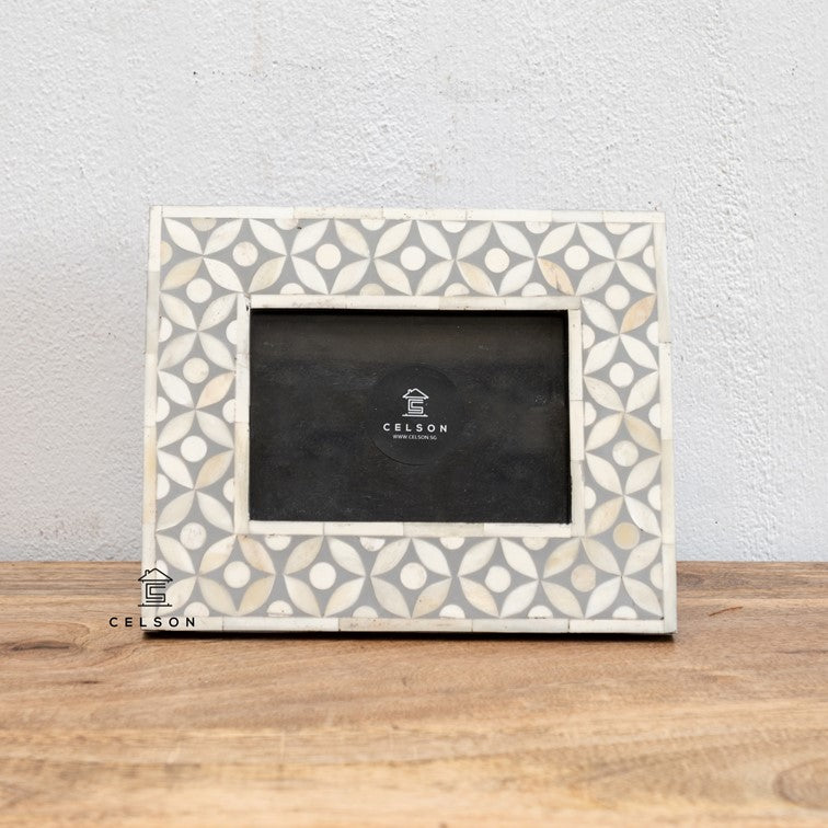 Kaz Bone Inlay Photo Frame