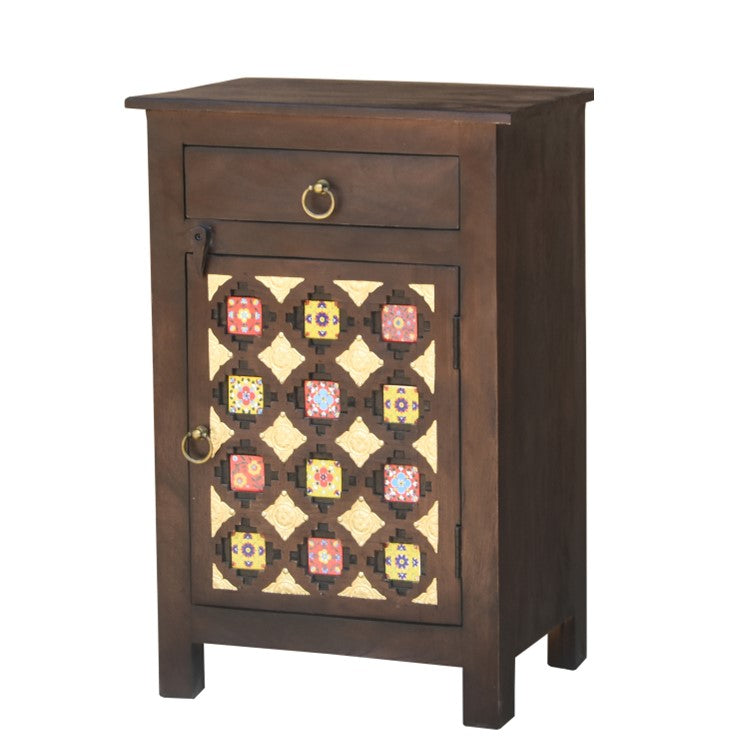 Heera Wooden Bedside