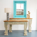 Switch Mitto Hand Carved Wooden Console Table 1 image