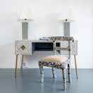 Switch Elli Bone Inlay Study Table &amp; Chair 1 image