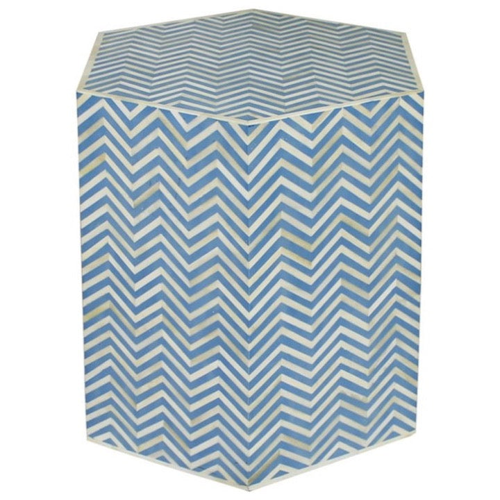 Gloria Bone Inlay Stool