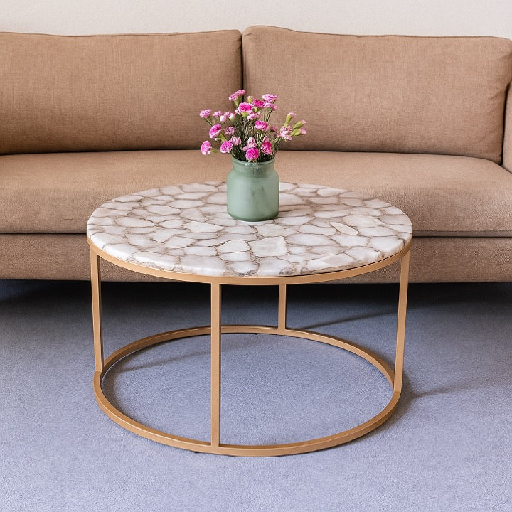 Udaipur Agate Coffee Table