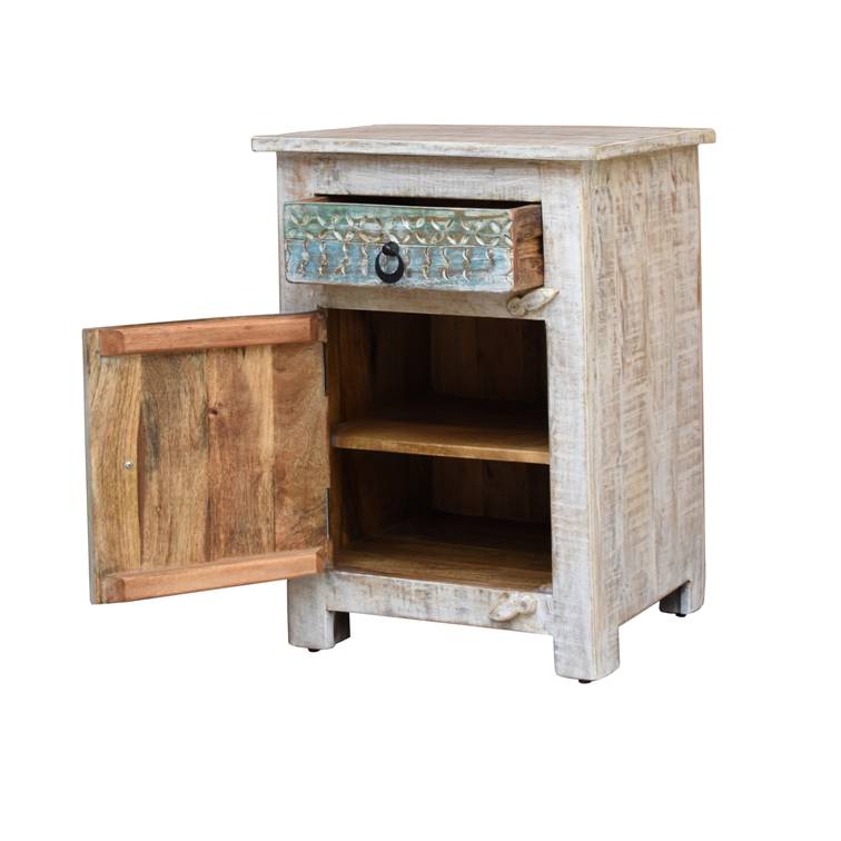 Freya Wooden Bedside
