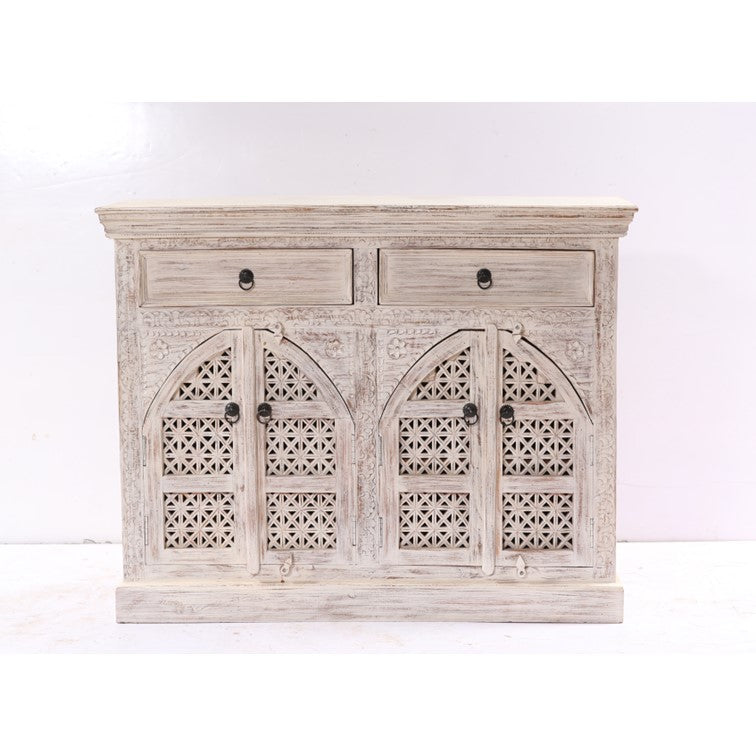 Ana Carved Wooden Cabinet